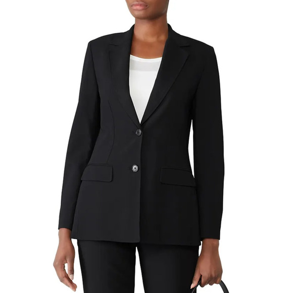 3.1 Phillip Lim Single Breasted Blazer Tailored Black Size 0 - Picture 1 of 15